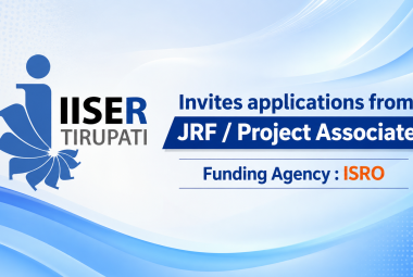 IISER invites applications from JRF / Project Associate