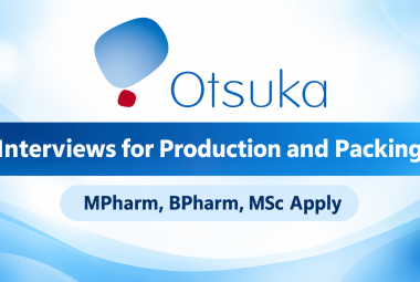 Interviews for Production and Packing at Otsuka Pharma