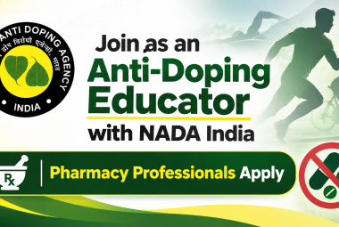 Join as an Anti-Doping Educator with NADA India - Pharmacy Professionals Apply