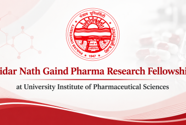 Kidar Nath Gaind Pharma Research Fellowship at Panjab University