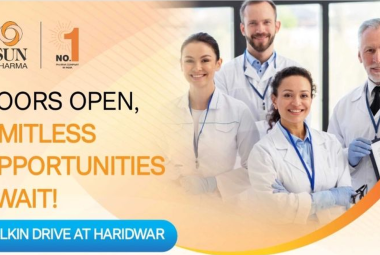 Multiple Positions for Pharma, Science candidates at Sun Pharma