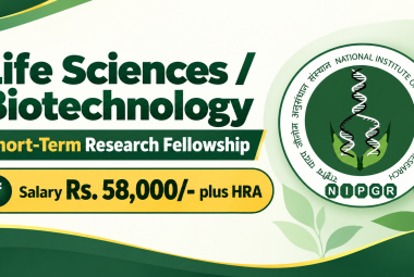 NIPGR Life Sciences / Biotechnology Short-Term Research Fellowship