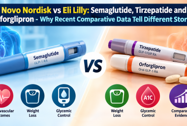 Novo Nordisk vs Eli Lilly: Semaglutide, Tirzepatide and Orforglipron - Why Recent Comparative Data Tell Different Stories