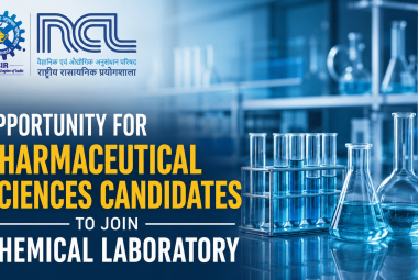 Opportunity for Pharmaceutical Sciences candidates to Join Chemical Laboratory, NCL