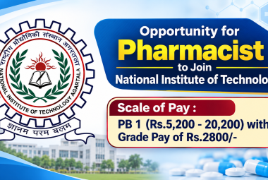 Opportunity for Pharmacist to Join National Institute of Technology
