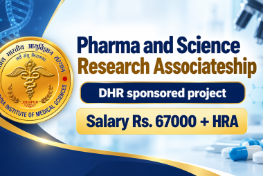 Pharma and Science Research Associateship at AIIMS