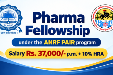 Pharma Fellowship under the ANRF PAIR program at IIT-Bundelkhand University