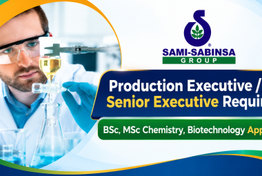Production Executive / Senior Executive Require at Sami-Sabinsa Group