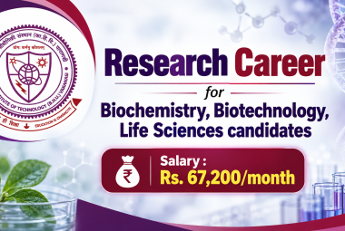 Research Career for Biochemistry, Biotechnology, Life Sciences candidates at Banaras Hindu University