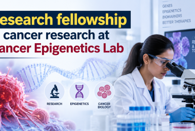 Research fellowship in cancer research at Cancer Epigenetics Lab