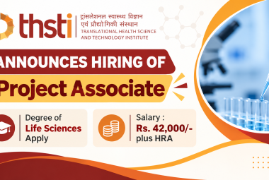 THSTI announces hiring of Project Associate