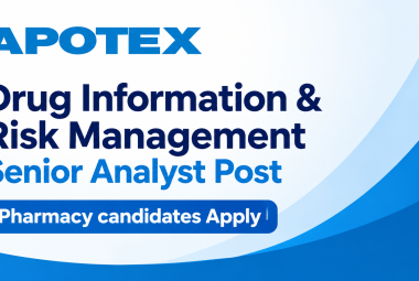 Work as Drug Information & Risk Management Senior Analyst at Apotex Inc