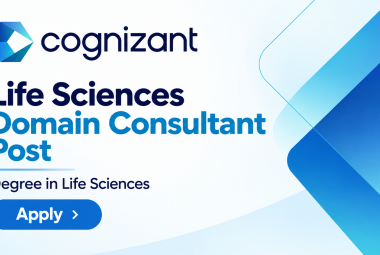 Work as Life Sciences Domain Consultant at Cognizant