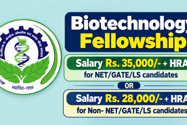 Biotechnology Fellowship at CSIR-CIMAP Research Centre