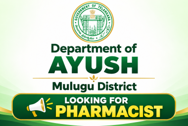 Department of AYUSH Mulugu District looking for Pharmacist