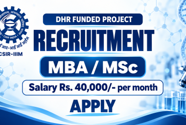 DHR funded project Recruitment at Indian Institute of Integrative Medicine