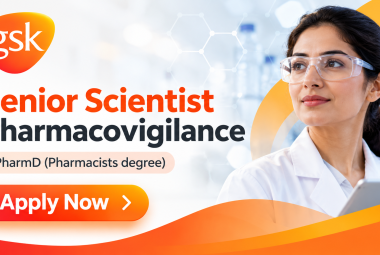 GSK looking for Senior Scientist Pharmacovigilance