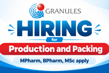 Hiring for Production and Packing at Granules India
