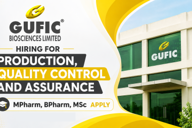 Hiring for Production, Quality Control and Assurance at Gufic Biosciences