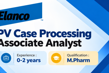 Hiring PV Case Processing Associate Analyst at Elanco Animal Health