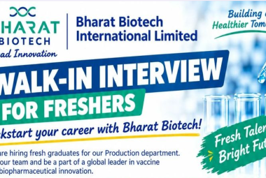 Interview for Production Trainee at Bharat Biotech
