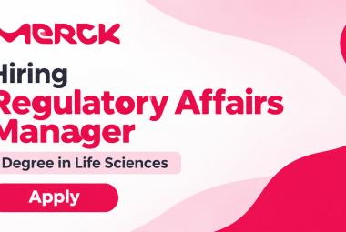 Merck Limited Hiring Regulatory Affairs Manager