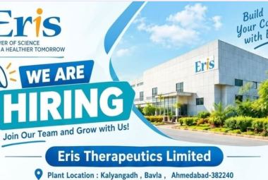 Multiple Positions for Pharma, Science candidates at Eris Therapeutics