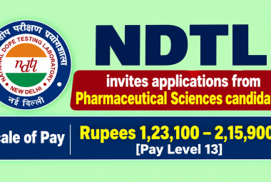 National Dope Testing Laboratory invites applications from Pharmaceutical Sciences candidates