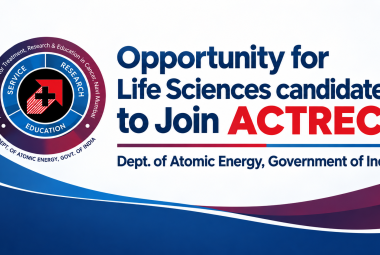 Opportunity for Life Sciences candidates to Join ACTREC