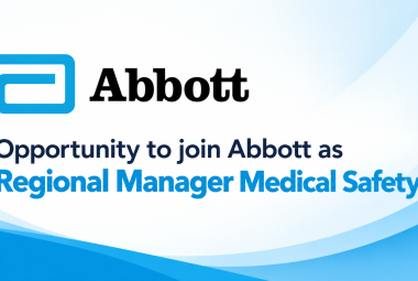 Opportunity to join Abbott as Regional Manager Medical Safety