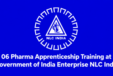 Pharma Apprenticeship Training at Government of India Enterprise NLC India