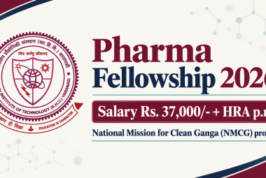 Pharma Fellowship 2026 at Indian Institute of Technology (BHU)