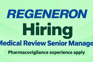 Regeneron Hiring Medical Review Senior Manager