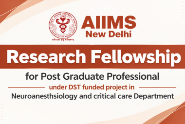 Research Fellowship for Post Graduate Professional at AIIMS