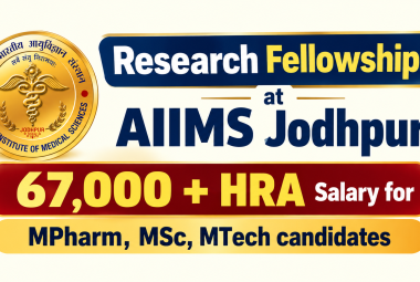 Research Fellowships at AIIMS Jodhpur