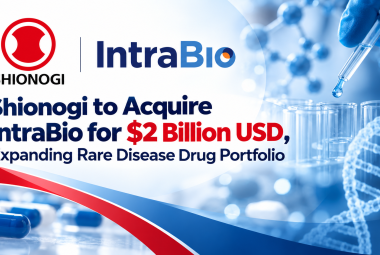 Shionogi to Acquire IntraBio for 2 Billion USD, Expanding Rare Disease Drug Portfolio