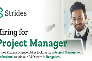 Strides Pharma looking for a Project Management Professional 