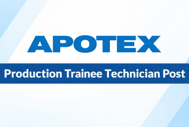 Work as Production Trainee Technician at Apotex