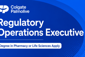 Colgate-Palmolive looking for Regulatory Operations Executive