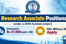 Advertisement for Research Associate positions at RMLIMS under a DHR-funded project