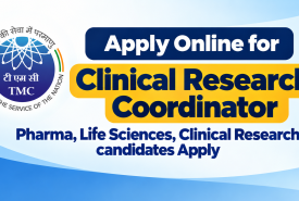 Apply Online for Clinical Research Coordinator at TMC | Pharma, Life Sciences, Clinical Research candidates Apply