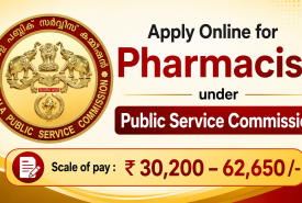 Apply Online for Pharmacist under Public Service Commission