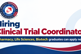 Homi Bhabha Cancer Hospital hiring Clinical Trial Coordinator | Pharmacy, Life Sciences, Biotech graduates can apply