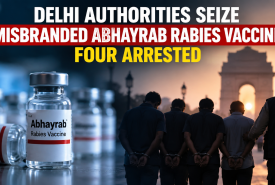 Delhi Authorities Seize Misbranded Abhayrab Rabies Vaccine, Four Arrested