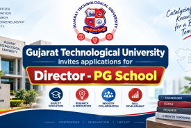 Gujarat Technological University invites applications for Director - PG School