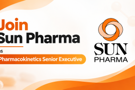 Join Sun Pharma as Pharmacokinetics Senior Executive