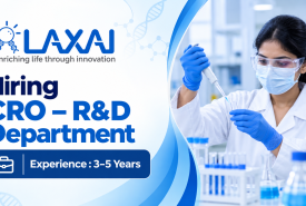 Laxai Hiring CRO – R&D Department