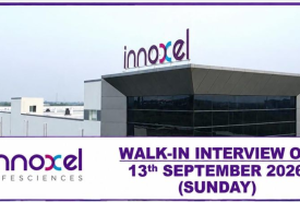 Multiple Positions for Pharma, Science candidates at Innoxel Lifesciences