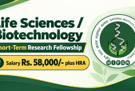 NIPGR Life Sciences / Biotechnology Short-Term Research Fellowship