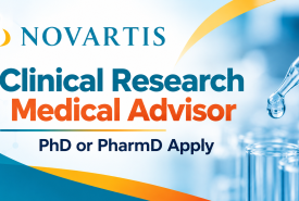 Novartis Require Clinical Research Medical Advisor
